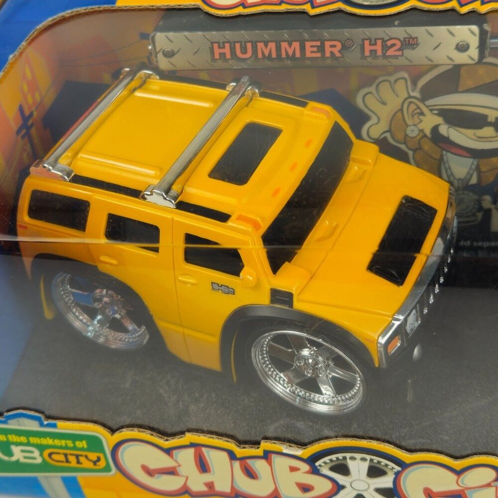 Chub City - RC Radio Control Car / Hummer H2 - Yellow by Jada Toys -90398 (K202) - Picture 4 of 11